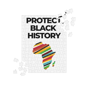 
                
                    Load image into Gallery viewer, Protect Black History Jigsaw Puzzle
                
            