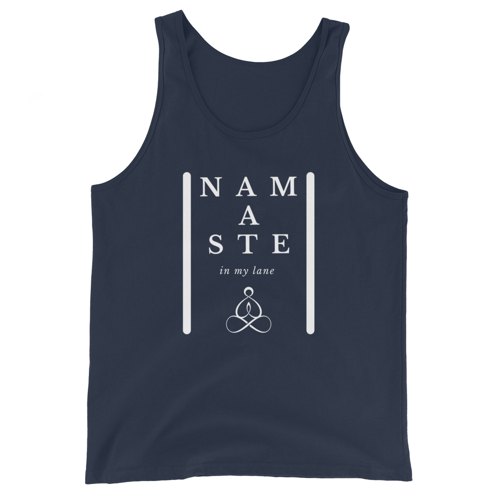 
                
                    Load image into Gallery viewer, NAMASTE Unisex Tank Top
                
            