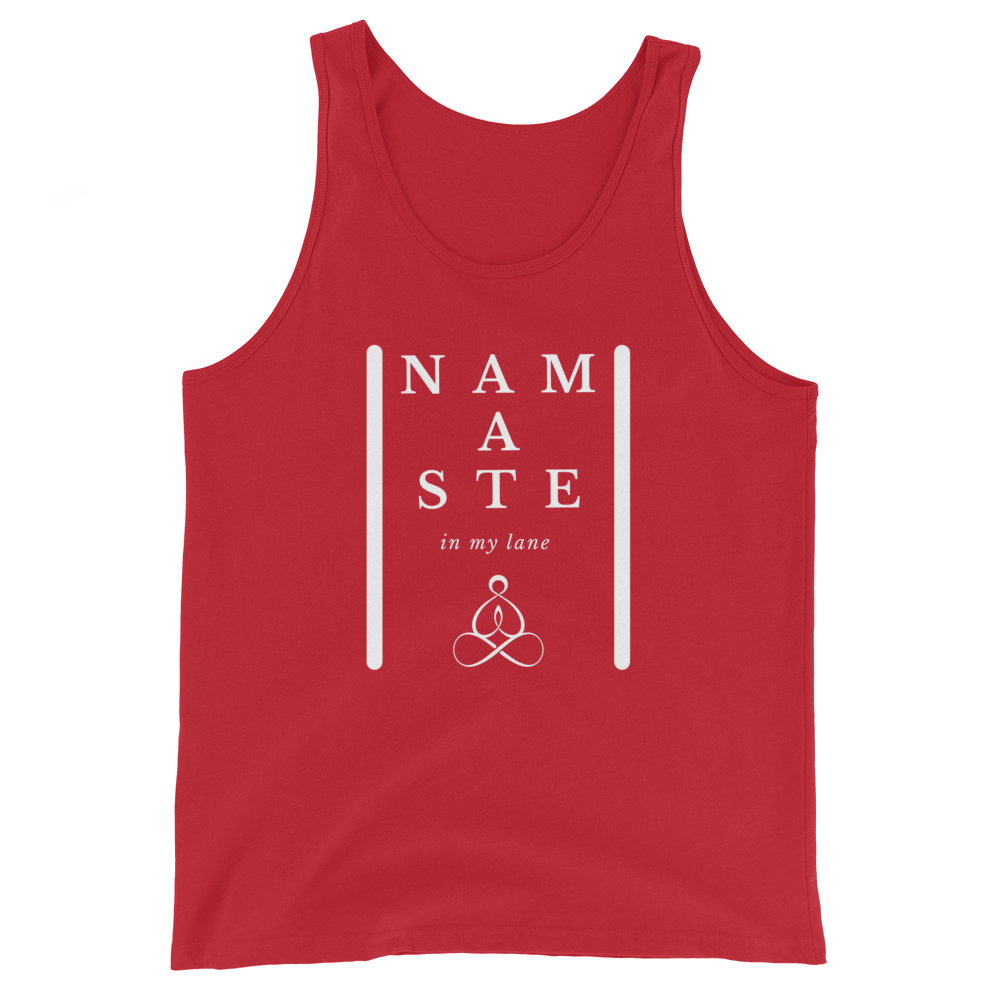 
                
                    Load image into Gallery viewer, NAMASTE Unisex Tank Top
                
            
