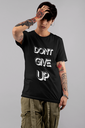 
                
                    Load image into Gallery viewer, Don&amp;#39;t Give Up Unisex T-Shirt - Eat the Lemons Apparel™
                
            