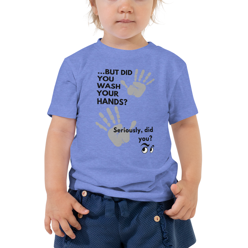 
                
                    Load image into Gallery viewer, Wash Your Hands Toddler Tee
                
            