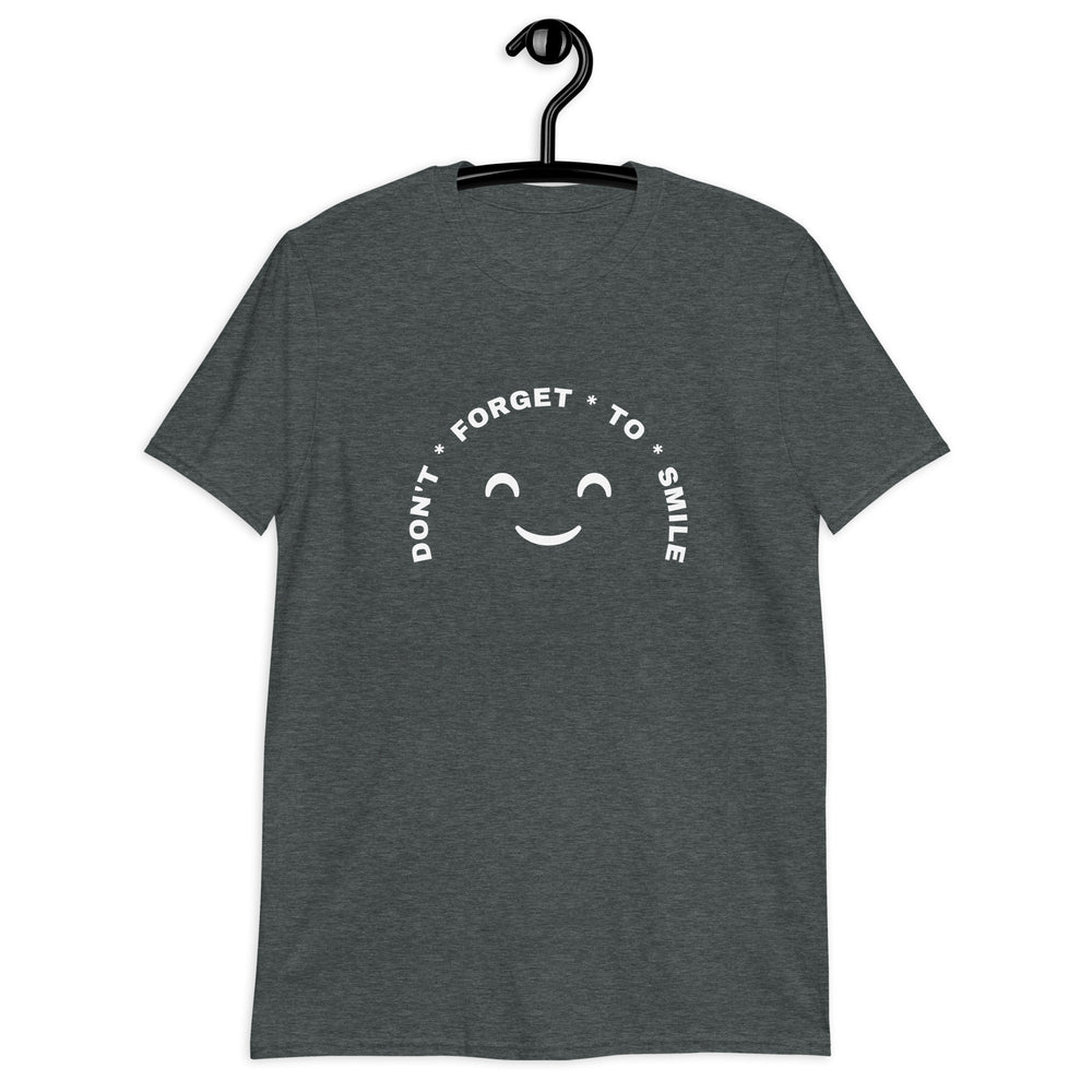 
                
                    Load image into Gallery viewer, Do Not Forget to Smile Unisex T-Shirt
                
            