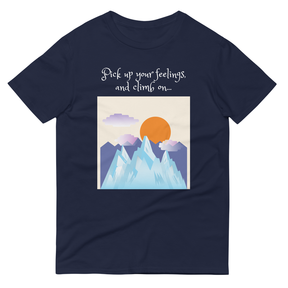 
                
                    Load image into Gallery viewer, Pick Up Your Feelings Unisex T-Shirt
                
            
