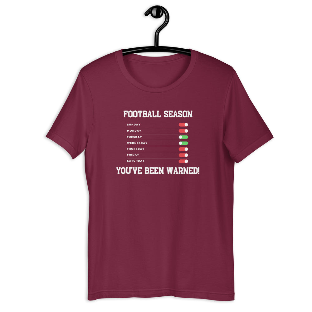 darwin football shirt color schedule