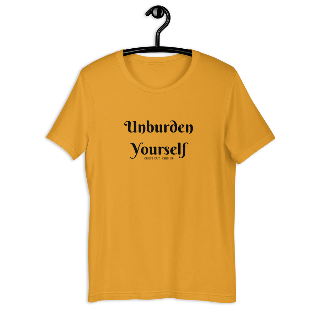 
                
                    Load image into Gallery viewer, Unburden Yourself Unisex T-Shirt
                
            