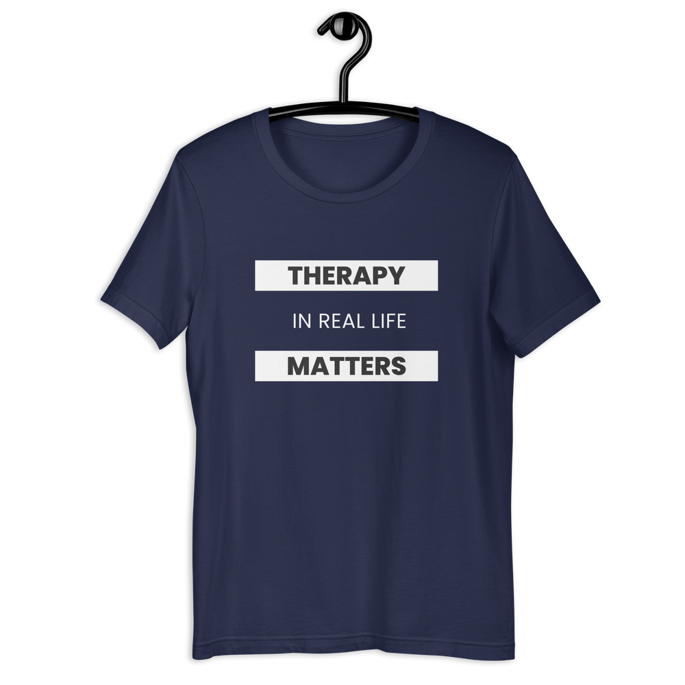 
                
                    Load image into Gallery viewer, Therapy Matters! Unisex T-Shirt
                
            