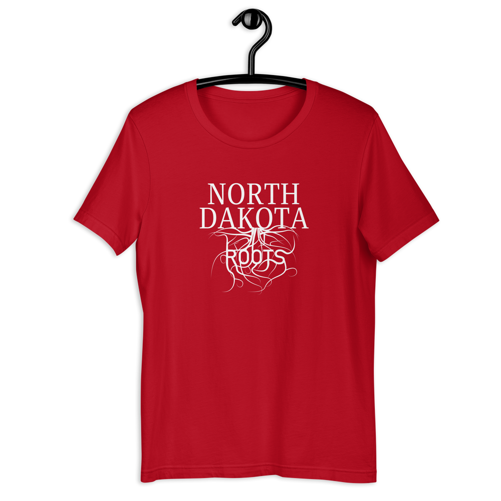 
                
                    Load image into Gallery viewer, North Dakota Roots! Unisex T-shirt
                
            