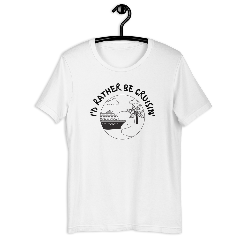 
                
                    Load image into Gallery viewer, Rather Be Cruisin&amp;#39; Unisex T-Shirt
                
            