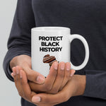 Protect Black History White Mug